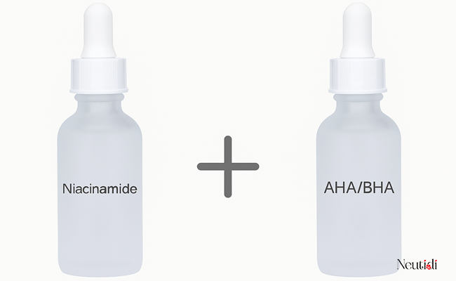 Những chất không nên dùng chung với niacinamide