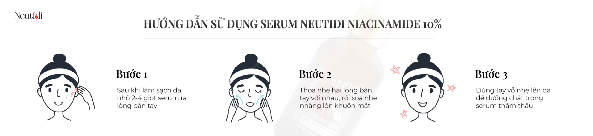 huong dan su dung neutidi niacinamide 10