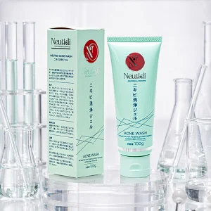 Sản phẩm và bao bì của Neutidi Acne Wash