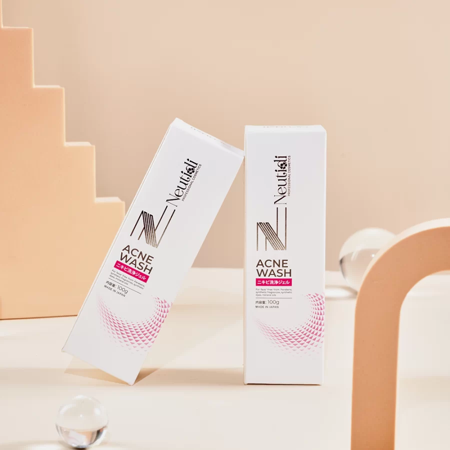 Sản phẩm Neutidi Acne Wash vỏ hộp