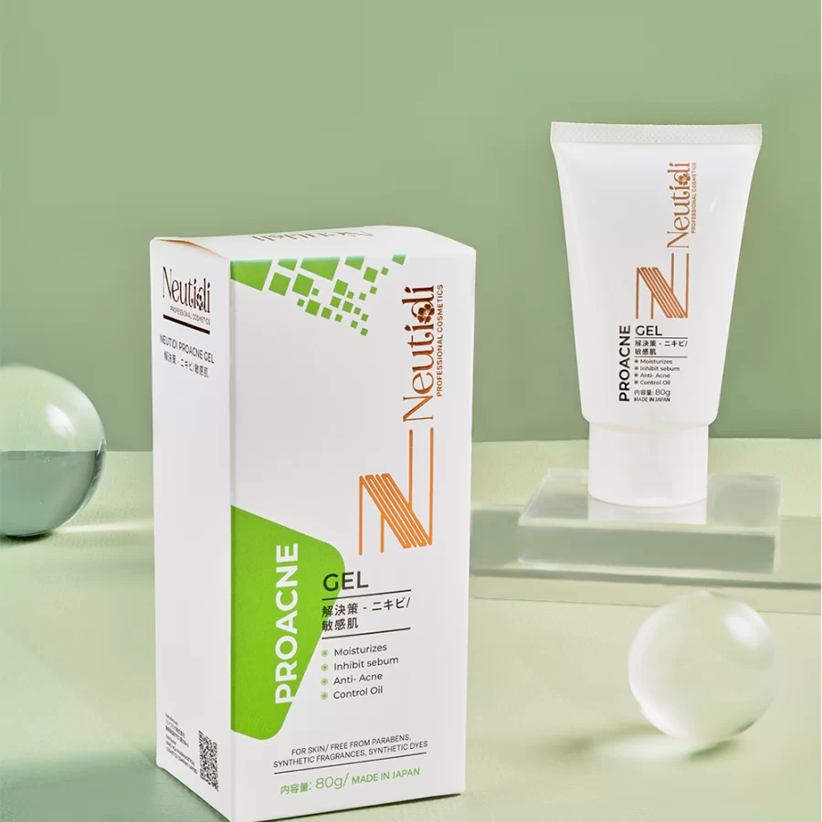 Sản phẩm Neutidi ProAcne Gel bên trong và bên ngoài