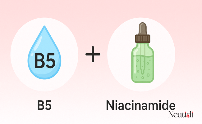 Cách kết hợp dùng serum B5 với Niacinamide