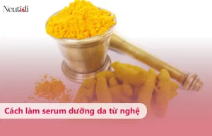 Làm serum dưỡng da bằng nghê