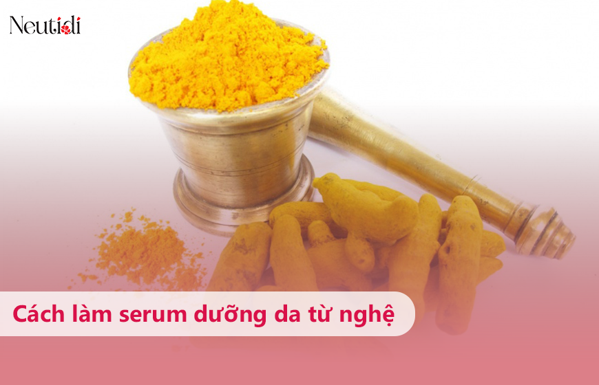 Làm serum dưỡng da bằng nghê