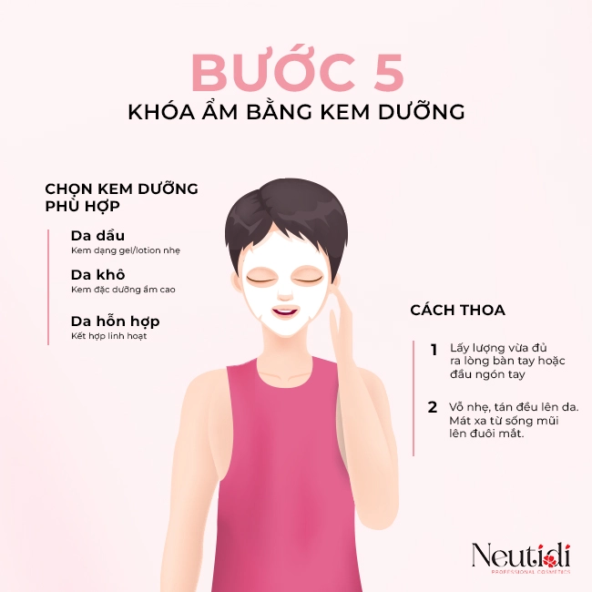 Cách sử dụng serum - bước 5
