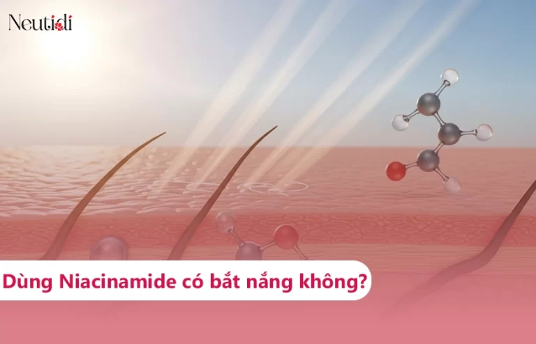 Dùng niacinamide có bắt nắng không?