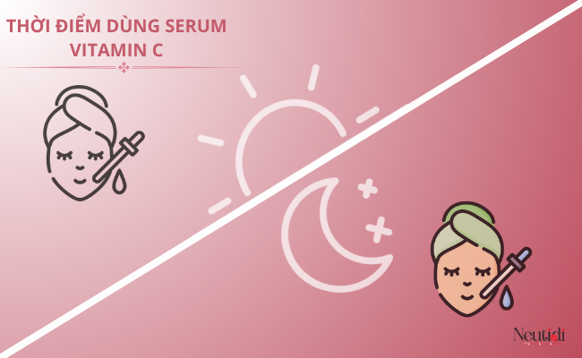 Thời điểm sử dụng serum vitamin C