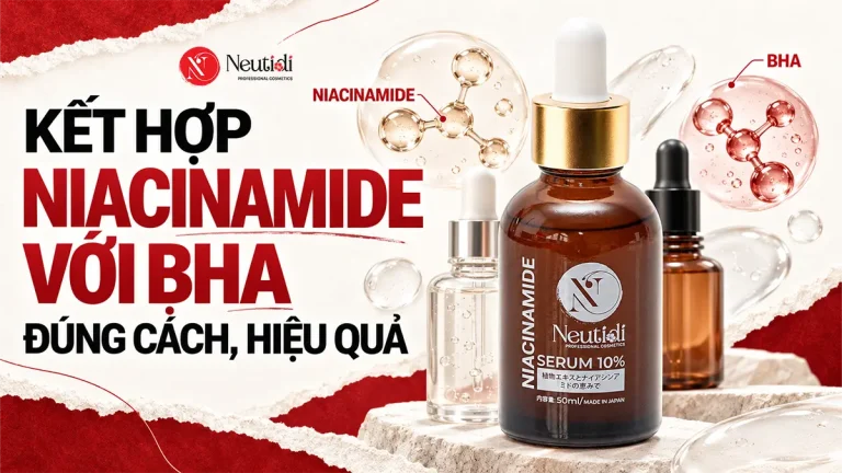 Niacinamide và BHA có dùng chung được không?