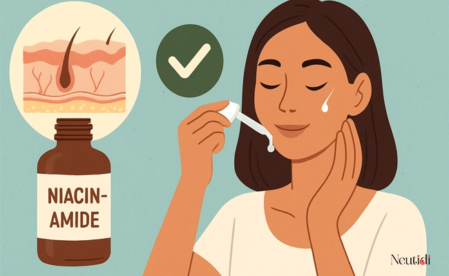 Niacinamide không khiến da bị bắt nắng