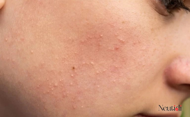 Phân biệt da đang đẩy mụn