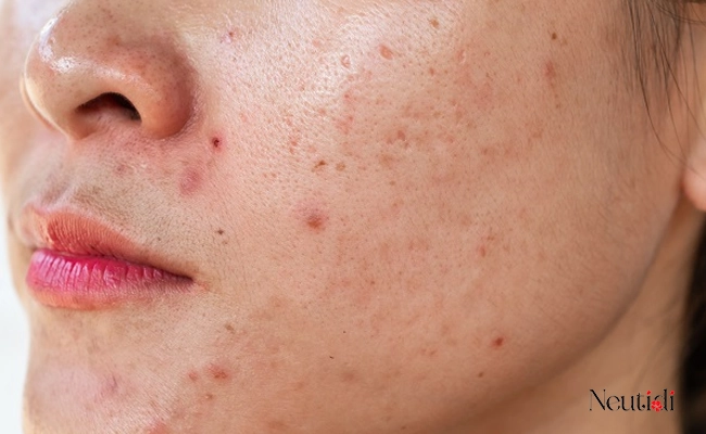 Serum chứa thành phần gây bít tắc lỗ chân lông