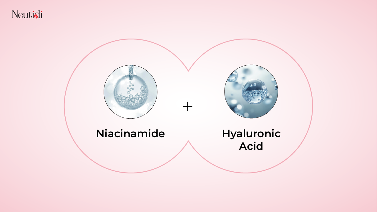Serum Niacinamide và HA