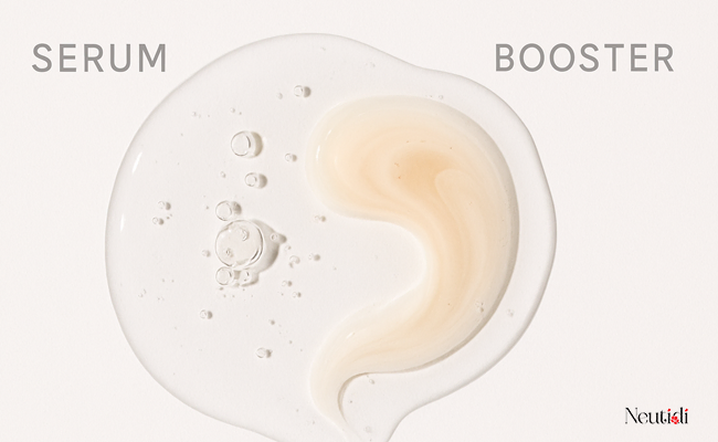 Cách kết hợp dùng serum và booster trộn lẫn