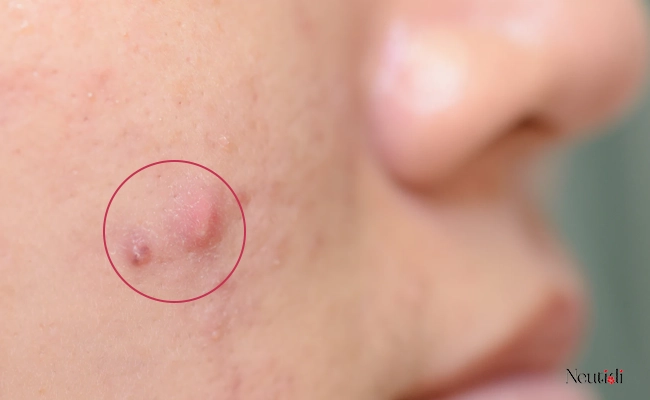 Mụn viêm ở má là tình trạng gì?