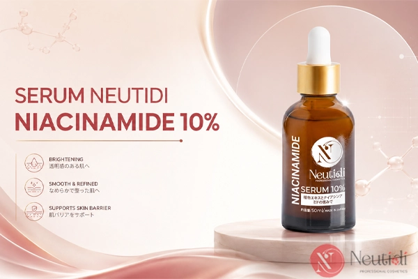 Neutidi Serum Niacinamide 10% Trị thâm do mụn