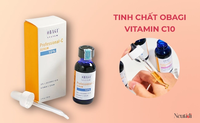 Serum trị mụn từ nhật bản: Obagi Vitamin C10