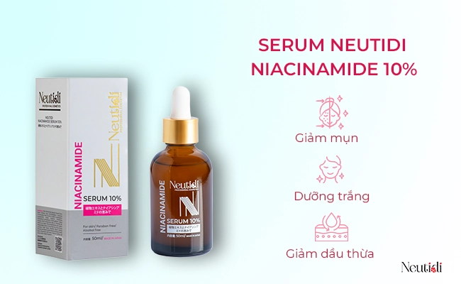 Serum Nhật bản tốt nhất: Neutidi Niacinamide