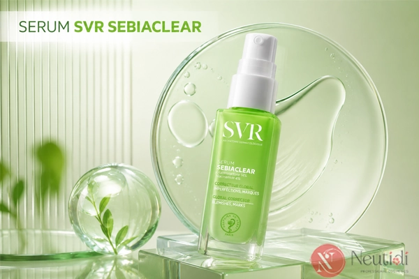 Trải nghiệm: serum trị thâm mụn SVR Sebiaclear có hiệu quả không?