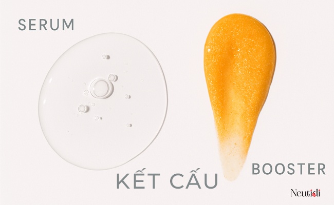 Cách phân biệt serum và booster chính xác