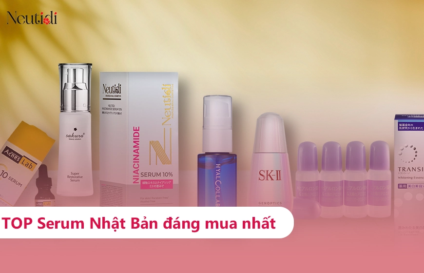Top các loại serum Nhật Bản tốt nhất
