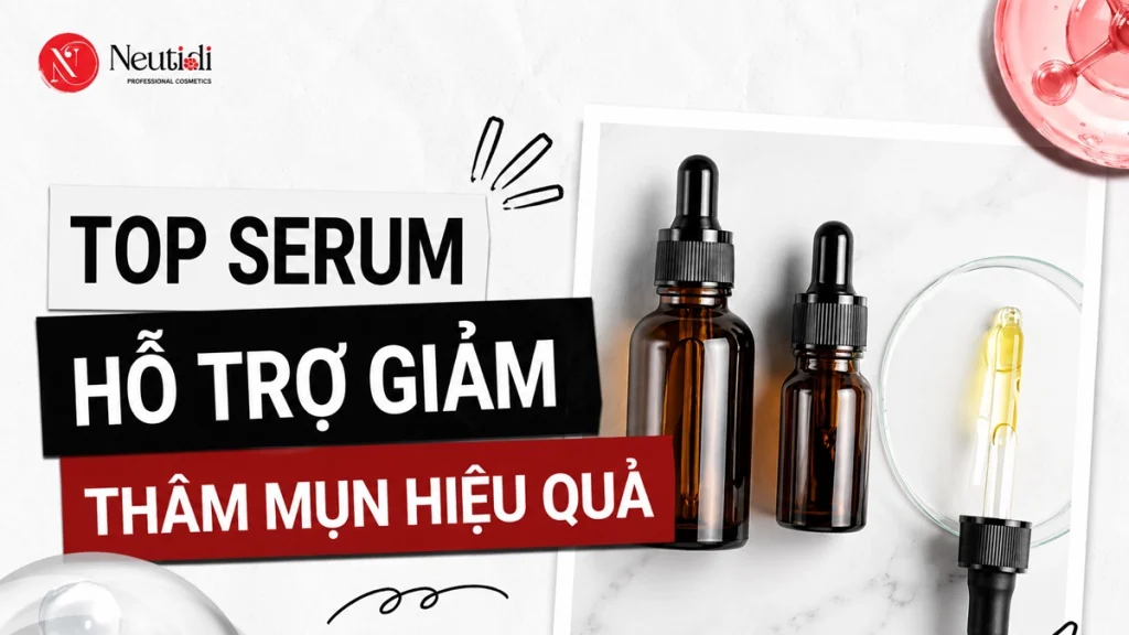 TOP Serum hỗ trợ giảm thâm mụn hiệu quả được đánh giá cao 2026