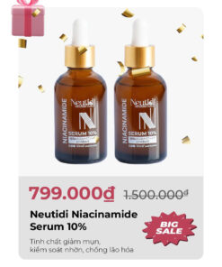 Combo 2 serum Neutidi Niacinamide 10%