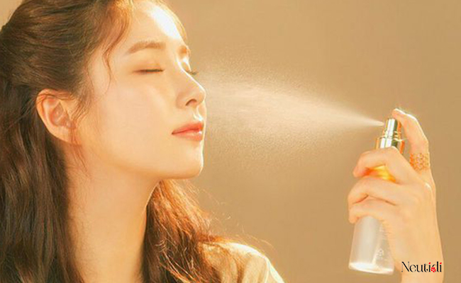 Thứ tự sử dụng xịt khoáng trong chu trình skincare