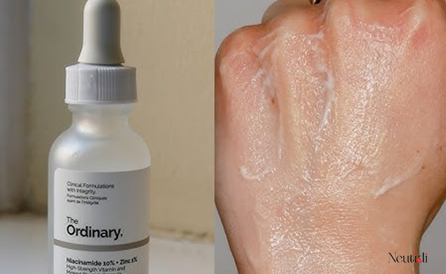 Hiện tượng vón cục khi thoa niacinamide trên da