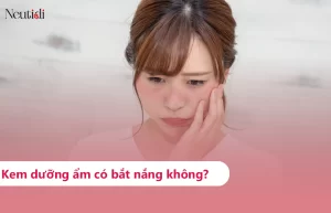 Dùng kem dưỡng ẩm có bị bắt nắng không?