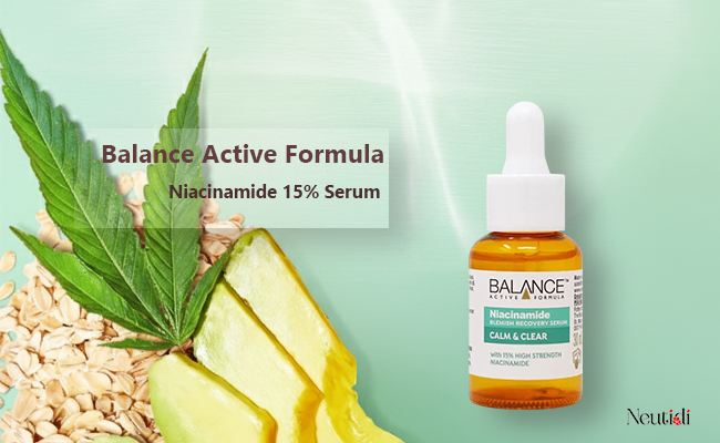 Serum cho da dầu mụn Balance Active Formula Niacinamide 15% Serum