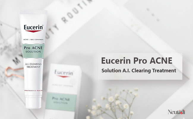 Serum giảm mụn mờ thâm cho da dầu Eucerin Pro ACNE Solution A.I. Clearing Treatment