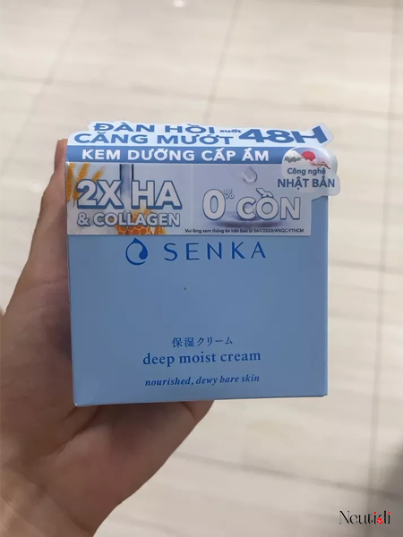 Kem dưỡng Nhật Bản giá bình dân - Senka Deep Moist Cream
