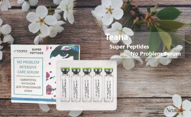 Teana Super Peptides No Problem Serum giảm viêm do mụn - phù hợp với da dầu