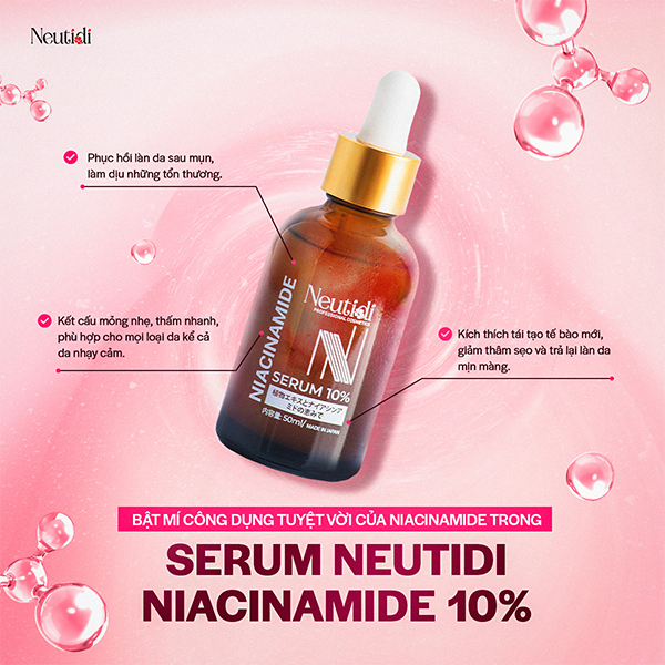 Giới thiệu serum neutidi niacinamide