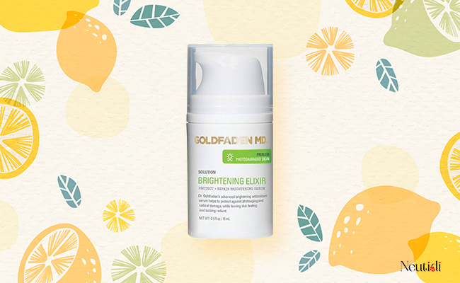 Serum Goldfaden MD Brightening Elixir dưỡng trắng sáng da