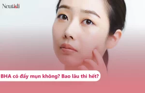BHA có đẩy mụn không?