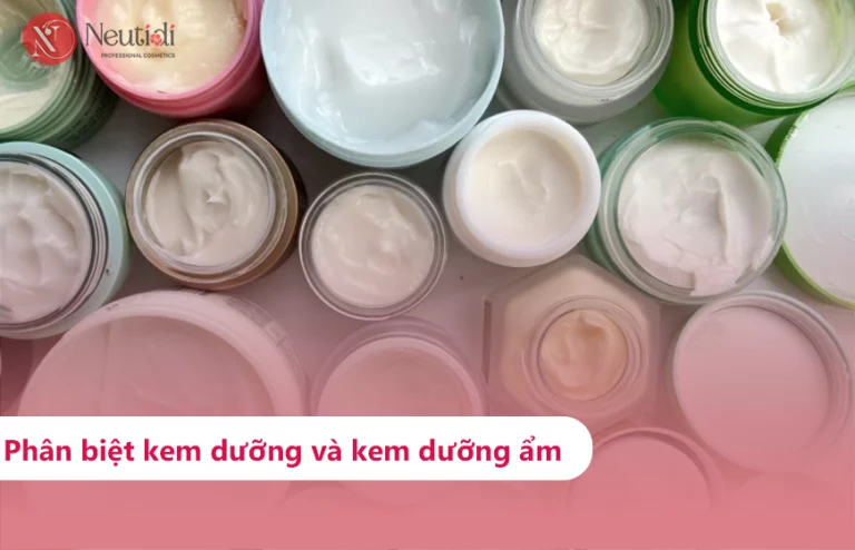 Kem dưỡng da và kem dưỡng ẩm có khác nhau không?