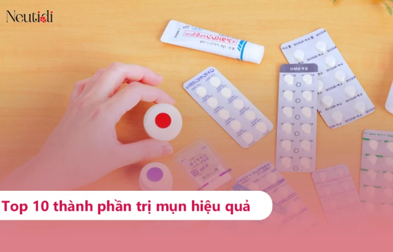 Các thành phần trị mụn hiệu quả