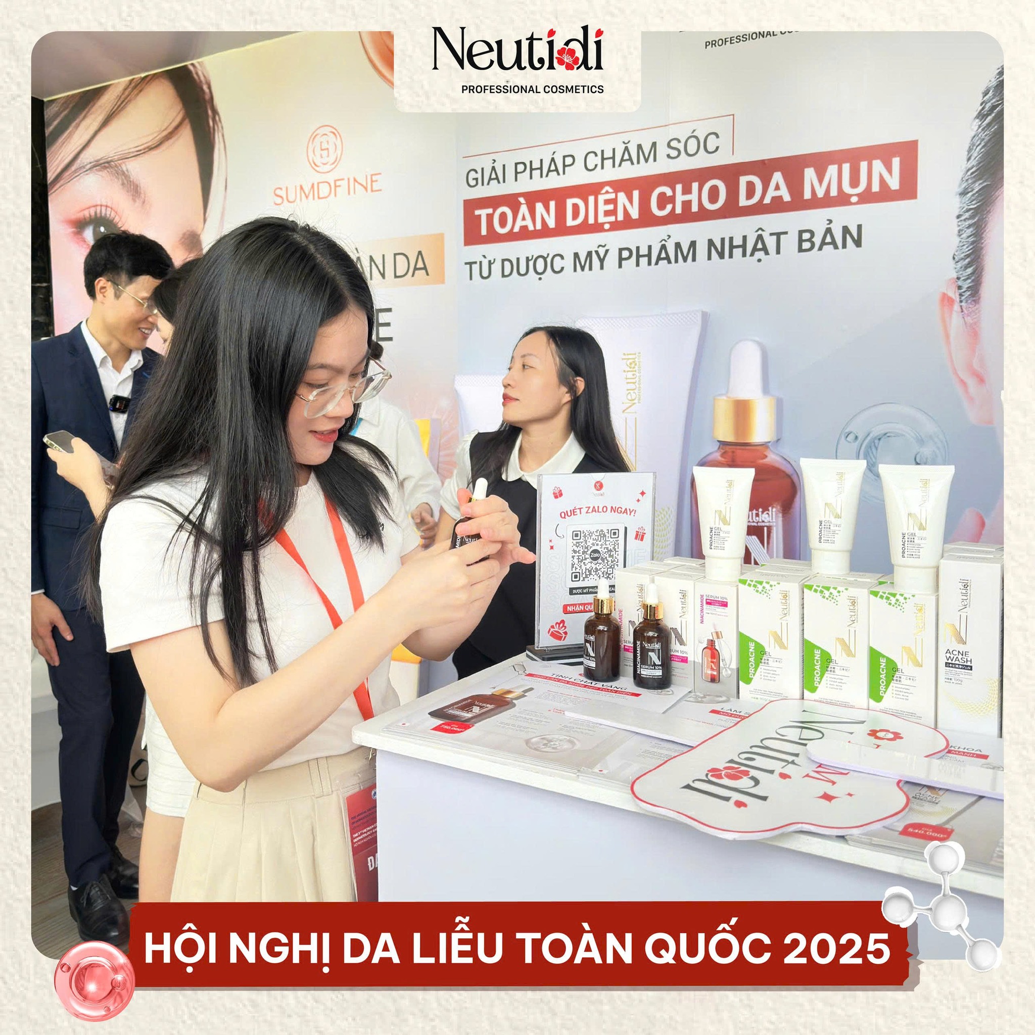 Hội nghị Da liễu Toàn quốc 2025 – Neutidi đồng hành cùng làn da khỏe mạnh cho người Việt 6 581251159 1239144628262268 1881455521991808649 n