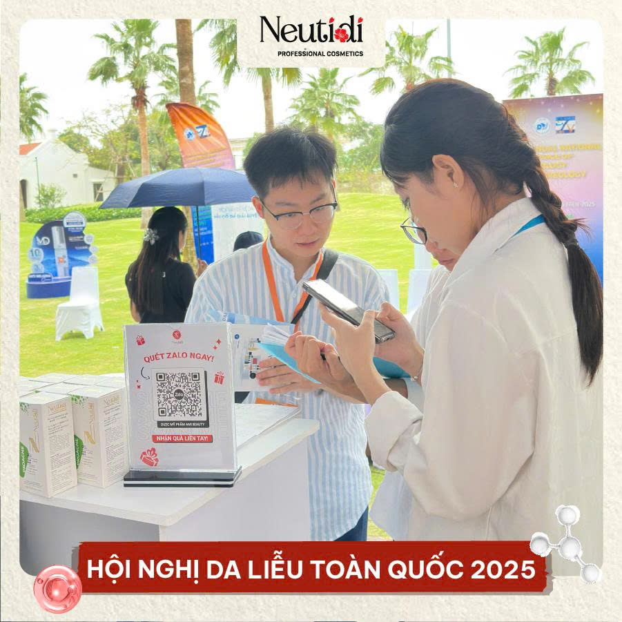 Hội nghị Da liễu Toàn quốc 2025 – Neutidi đồng hành cùng làn da khỏe mạnh cho người Việt 12 582115235 1239783648198366 1574568955266353192 n