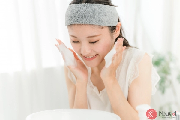 Hướng dẫn rửa mặt đúng cách cho da dầu (6 bước chi tiết) 3 Hướng dẫn các bước rửa mặt cho da dầu