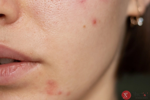 Nổi mụn do dùng dầu gội để rửa mặt