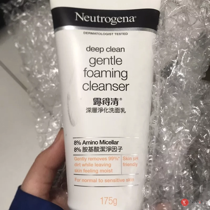 Review sữa rửa mặt có Salicylic Acid: Neutrogena Deep Clean Facial Cleanser
