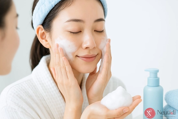 Rửa mặt trước hay tẩy tế bào chết trước để da sạch sâu, hết mụn? 3 Lý do Nên rửa mặt trước khi tẩy tế bào chết