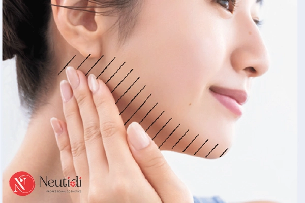 Gợi ý 6 bước rửa mặt đúng cách cho da dầu, giúp giảm bóng nhờn, không khô rít 5 Làm sạch và lau khô da mặt và vùng viền hàm