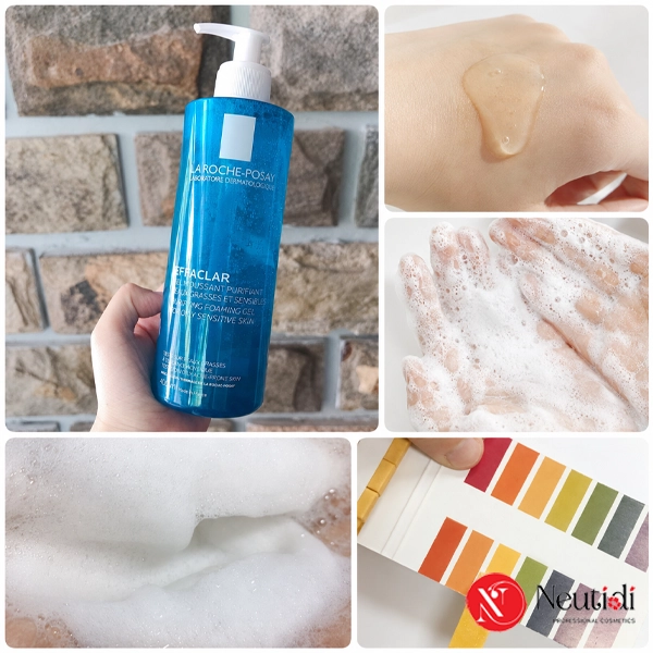 La Roche-Posay sữa rửa mặt đáng dùng cho da dầu mụn