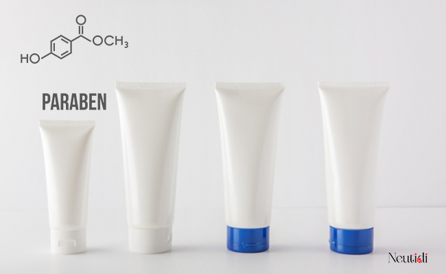 Top sữa rửa mặt không nên dùng 2 Không nên dùng sữa rửa mặt chứa paraben