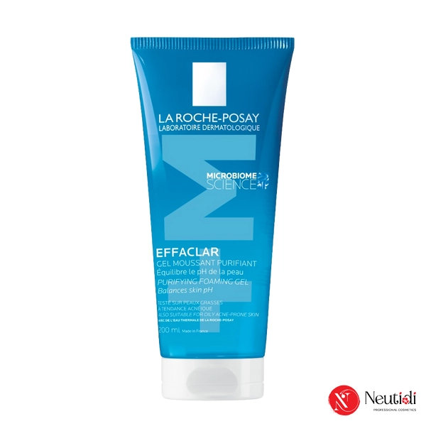 Gel Rửa Mặt La Roche-Posay Effaclar Purifying Foaming Gel cho da hỗn hợp thiên dầu