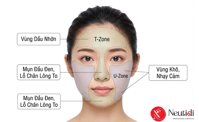 Tìm hiểu về da hỗn hợp thiên dầu