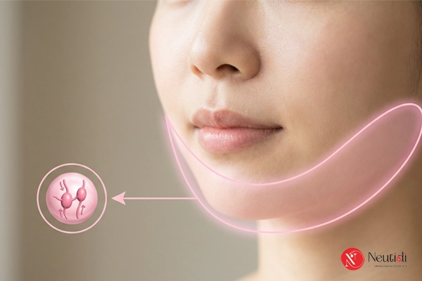 Giải mã 12 vị trí mọc mụn trên mặt: Cảnh báo sức khoẻ gan - phổi - tiêu hoá 10 Mụn ở hàm dưới